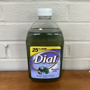 Dial Mountain Fresh Liquid Hand Soap 50 Fl‎ Oz Refill Discontinued, Rare HTF